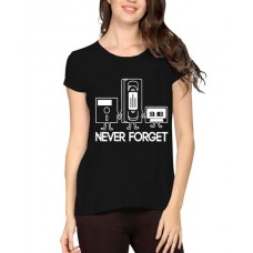 Never Forget Graphic Printed T-shirt