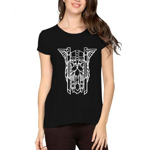 Old Warrier Graphic Printed T-shirt