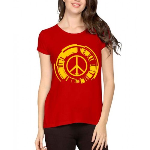 Peace Graphic Printed T-shirt