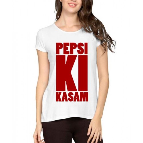 Pepsi Ki Kasam Graphic Printed T-shirt