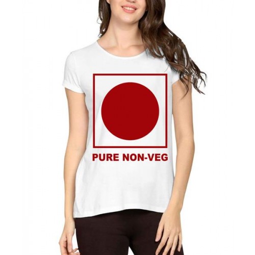 Pure Non-Veg Graphic Printed T-shirt