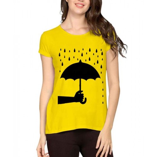 Umbrella Graphic Printed T-shirt