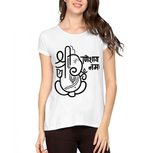 Shree Ganeshay Namah Graphic Printed T-shirt