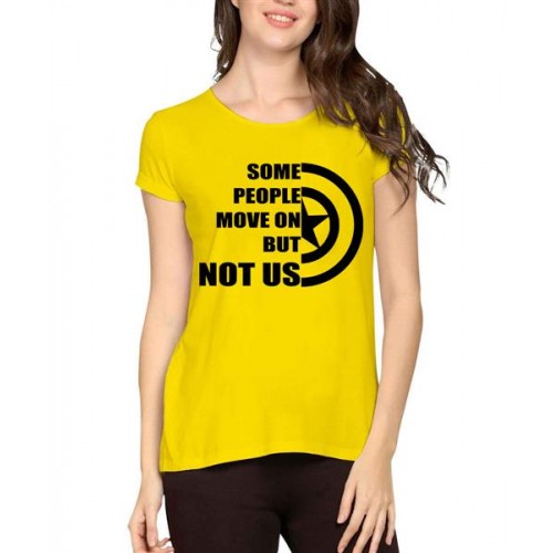 Some People Move On But Not Us Graphic Printed T-shirt