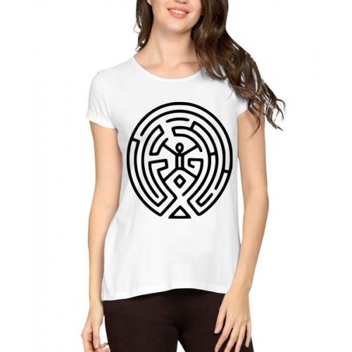 The Maze Graphic Printed T-shirt