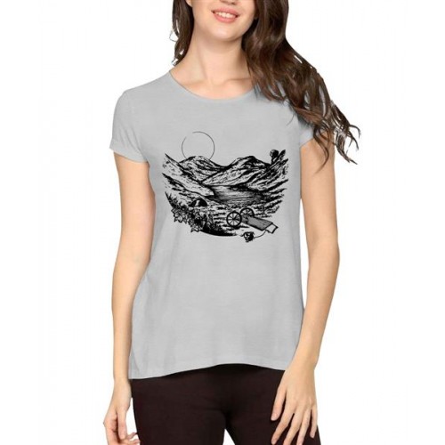 Sun Sea Graphic Printed T-shirt
