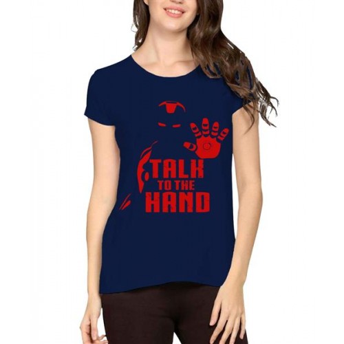Talk To The Hand Graphic Printed T-shirt