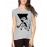 Women's Cotton Biowash Graphic Printed Half Sleeve T-Shirt - Taurus Star