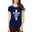 Women's Cotton Biowash Graphic Printed Half Sleeve T-Shirt - Team Jesus
