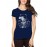 Women's Cotton Biowash Graphic Printed Half Sleeve T-Shirt - Tiger Spirit