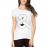 Women's Cotton Biowash Graphic Printed Half Sleeve T-Shirt - Time And Space