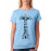 Women's Cotton Biowash Graphic Printed Half Sleeve T-Shirt - Totem Stand