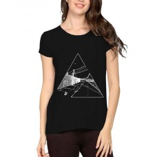 Triangle Road Graphic Printed T-shirt