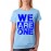 We Are One Graphic Printed T-shirt