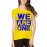 We Are One Graphic Printed T-shirt
