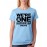 Women's Cotton Biowash Graphic Printed Half Sleeve T-Shirt - We're One Superstar