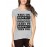 Women's Cotton Biowash Graphic Printed Half Sleeve T-Shirt - When You Respect