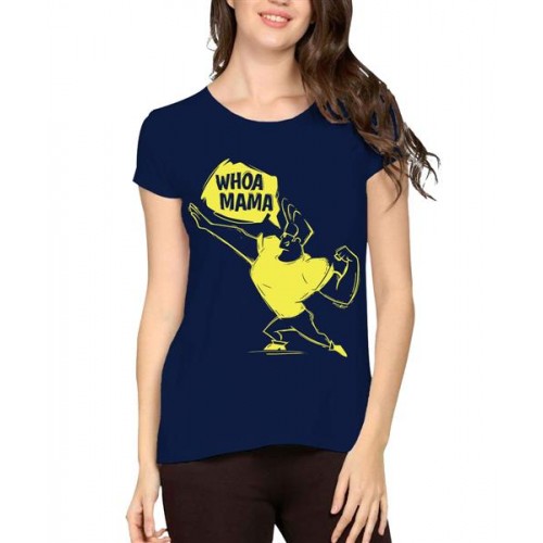 Johnny Bravo Whoa Mama Graphic Printed T-shirt