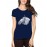 Women's Cotton Biowash Graphic Printed Half Sleeve T-Shirt - Wings To Fight
