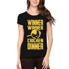 Winner Winner Chicken Dinner Graphic Printed T-shirt