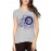 Women's Cotton Biowash Graphic Printed Half Sleeve T-Shirt - Wonder Platform