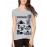 Women's Cotton Biowash Graphic Printed Half Sleeve T-Shirt - Wonders 7