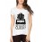 Women's Cotton Biowash Graphic Printed Half Sleeve T-Shirt - Would You Like 