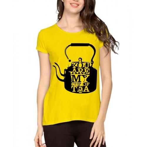 You Are My Cup Of Tea Graphic Printed T-shirt