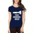 Women's Cotton Biowash Graphic Printed Half Sleeve T-Shirt - You Resign Now