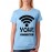 Women's Cotton Biowash Graphic Printed Half Sleeve T-Shirt - Yow Connected