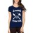 Women's Cotton Biowash Graphic Printed Half Sleeve T-Shirt - Zomble Hunter