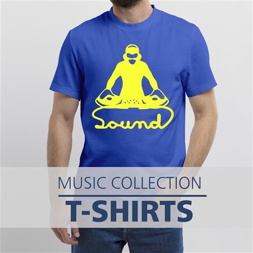 Men's Music Lover Printed T-shirt