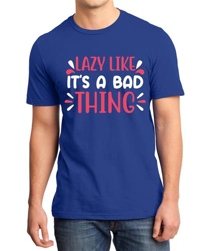 Men's A Bad Thing Graphic Printed T-shirt