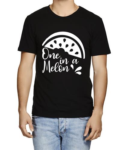 Men's A Melon One Graphic Printed T-shirt
