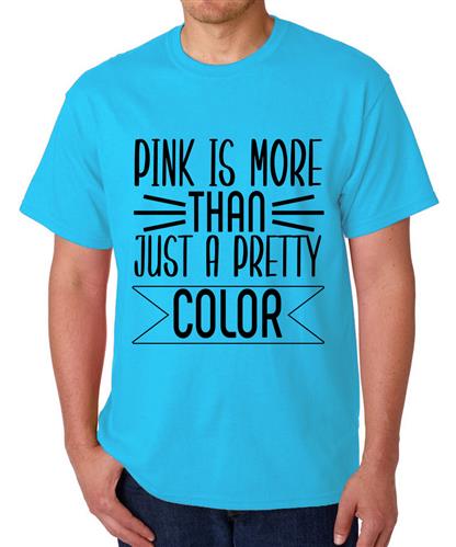 Men's A Pretty Color Graphic Printed T-shirt
