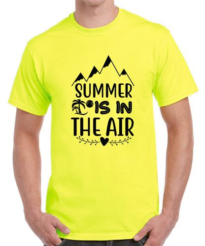 Men's Air Summer Graphic Printed T-shirt