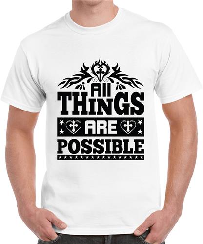 Men's All Are Possible Graphic Printed T-shirt
