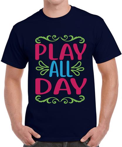 Men's All Day Play Graphic Printed T-shirt