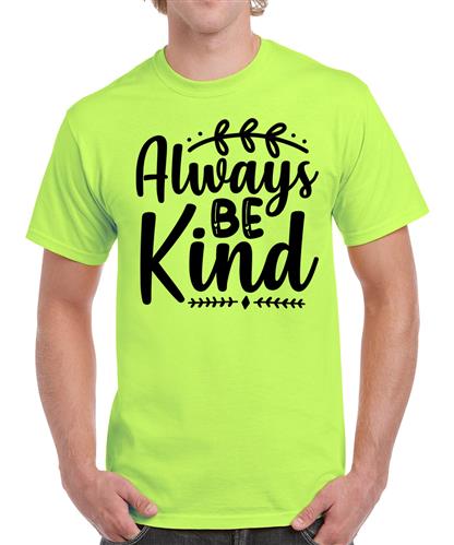 Men's Always Be Kind Graphic Printed T-shirt