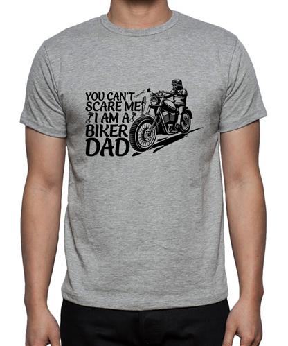 Men's Am Biker Dad Graphic Printed T-shirt