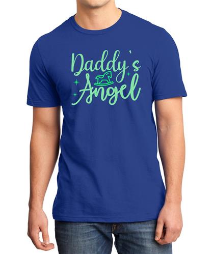 Men's Angel Daddy Graphic Printed T-shirt