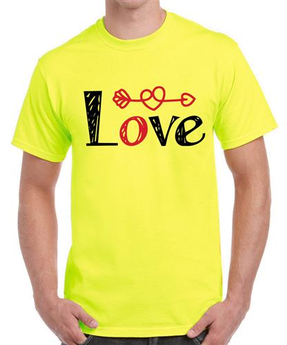 Men's Arrow To Love Graphic Printed T-shirt