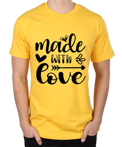 Men's Arrow With Love Graphic Printed T-shirt