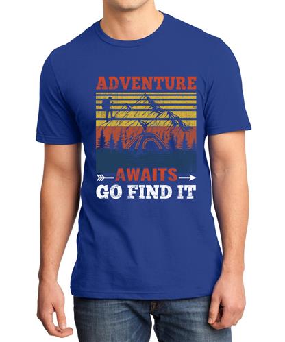 Men's Awaits Find It Graphic Printed T-shirt