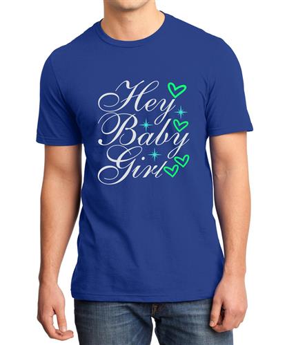 Men's Baby Girl Graphic Printed T-shirt