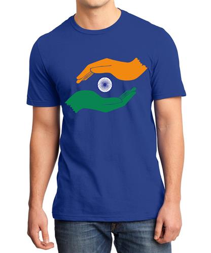 Men's Indian Hands Graphic Printed T-shirt