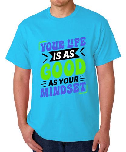 Men's Your Life Good Graphic Printed T-shirt