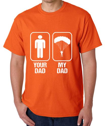 Men's Your My Dad Graphic Printed T-shirt