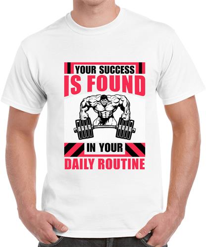 Men's Your Success Graphic Printed T-shirt