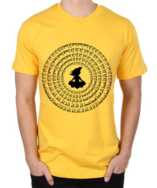Men's 108 Time Krishna Mantra T-Shirt
